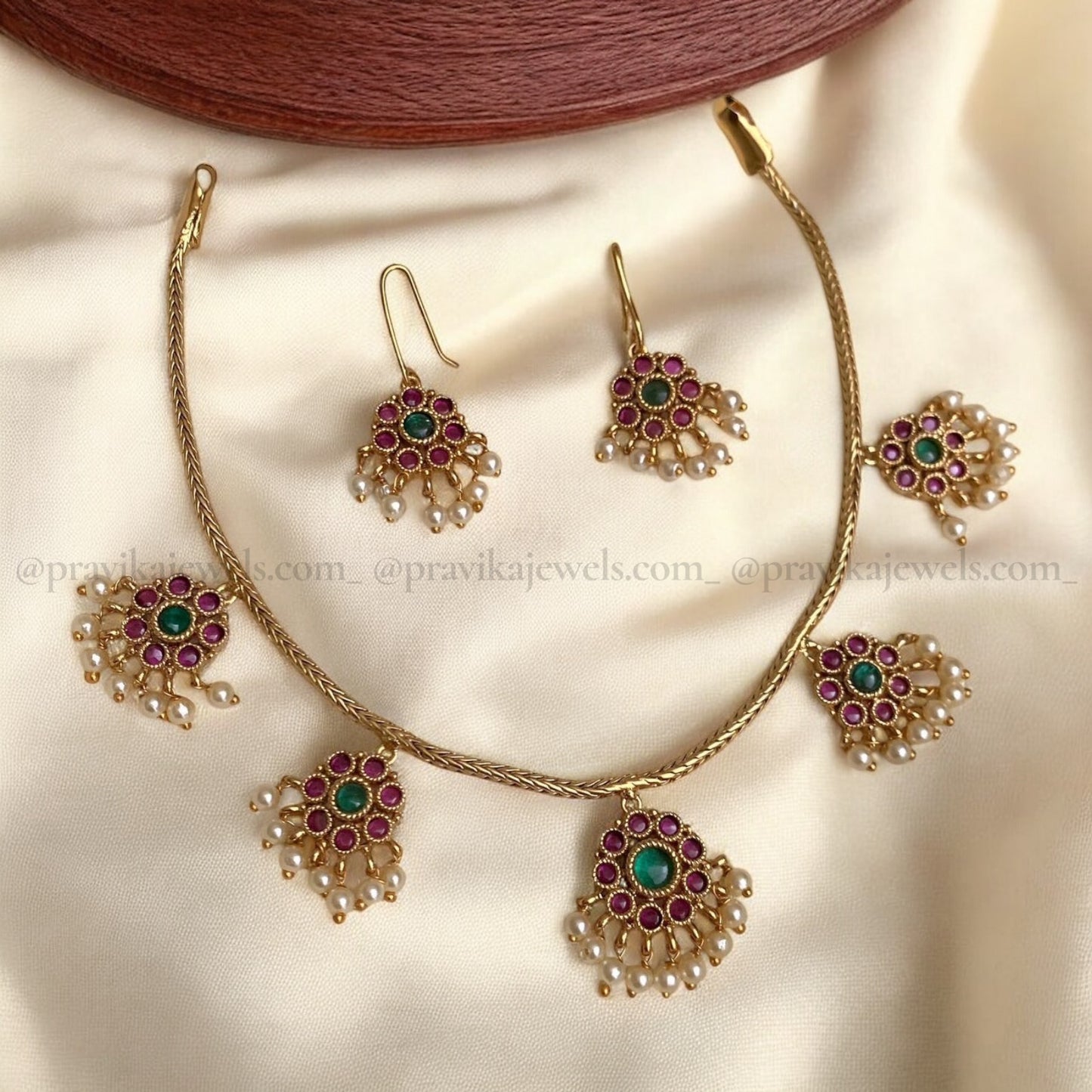 Premium Gold-Plated Invisible Necklace Set IN26