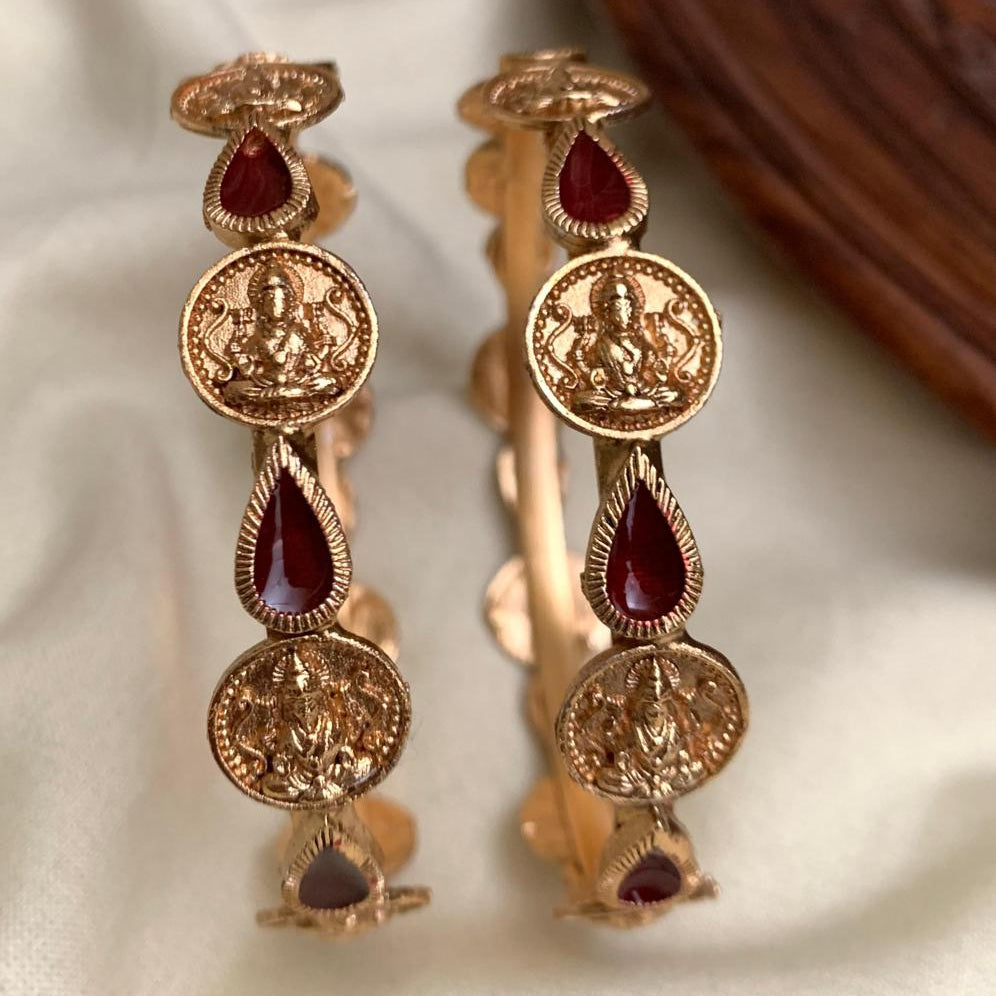Antique Temple Coin Bangles AB18