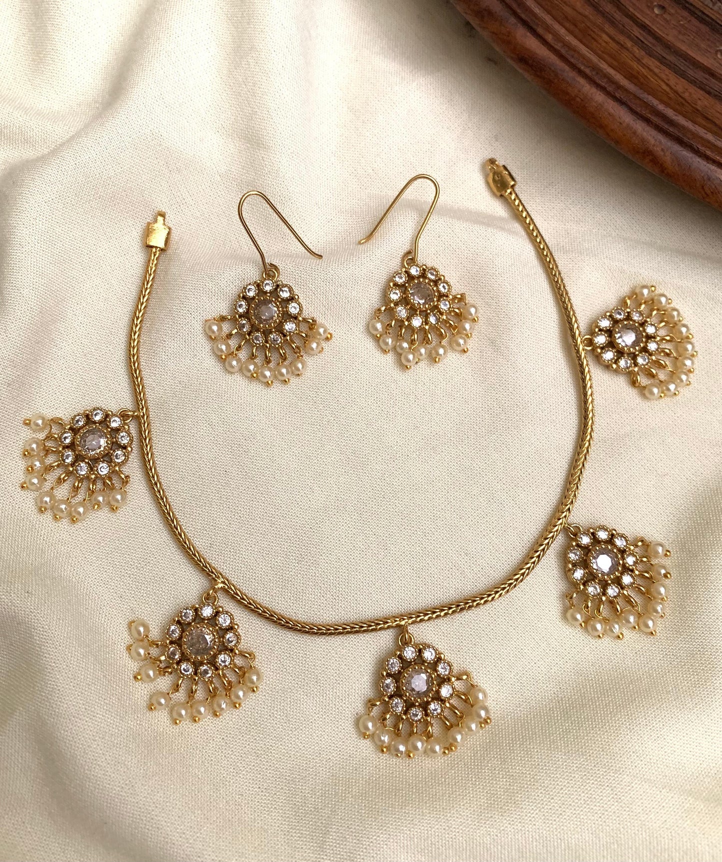 Premium Gold-Plated Invisible Necklace Set IN26