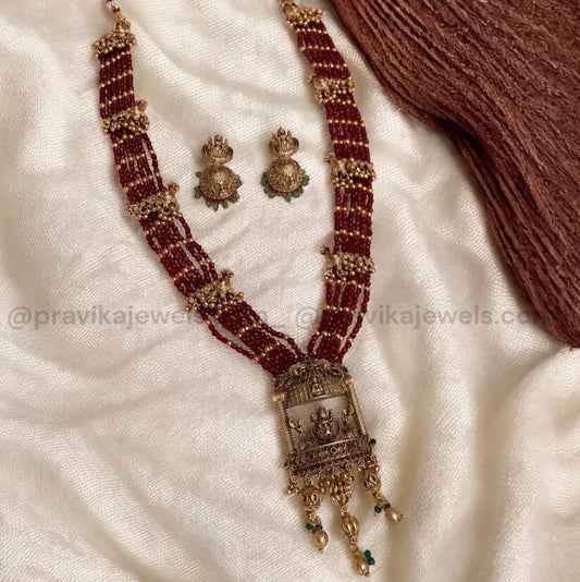 Antique Temple Haaram Set LH10