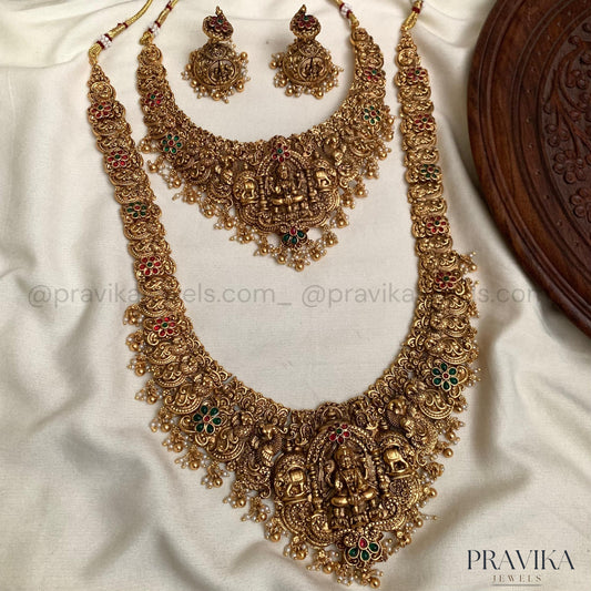 Antique Lakshmi Temple Combo Set CS06