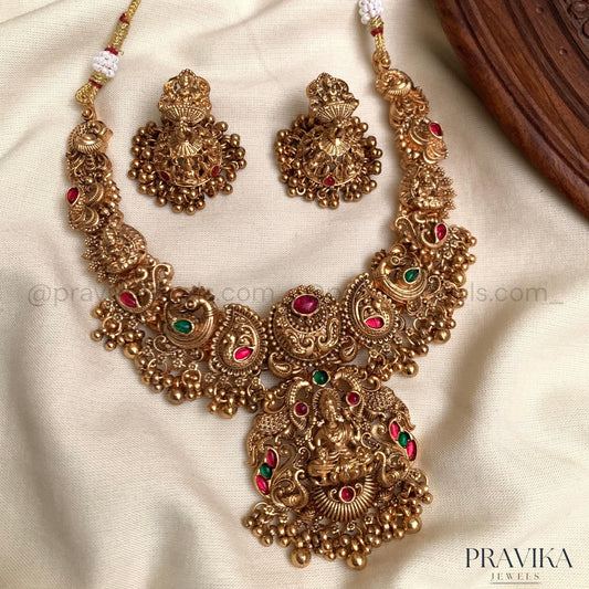 Antique Temple Necklace Set AN114