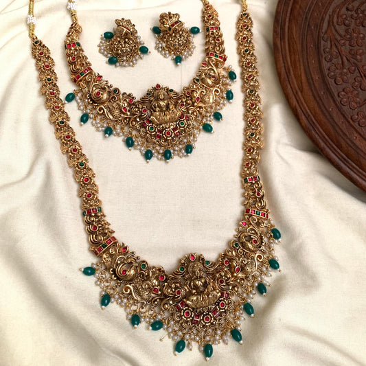 Antique Temple Combo Jewellery Set CS05