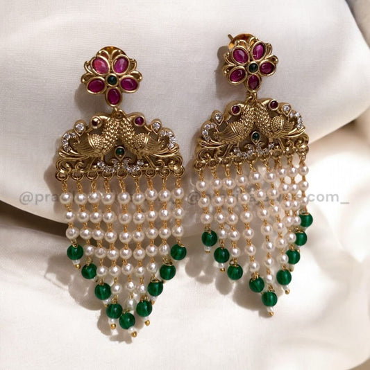 Majestic Jhumka Earrings AJ05